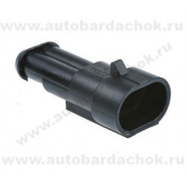 AMP 282104 разъем 2-х контактный